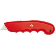 Knife with trapezoidal blade metal 61x19mm - Vorel-76015