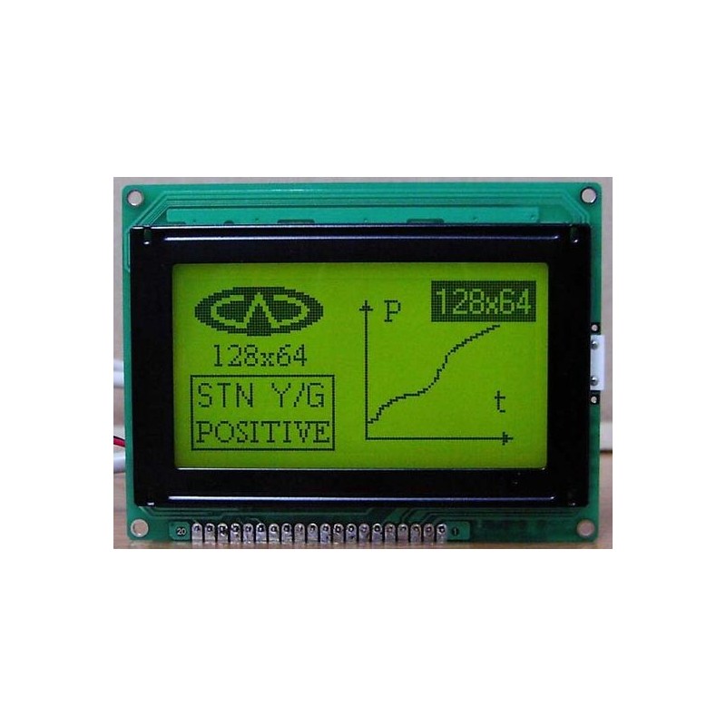LCD-AG-128064A-YHY Y / G-E6