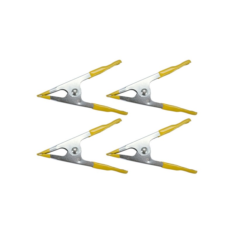 Spring clamps 100mm set of 4 - Vorel 38493