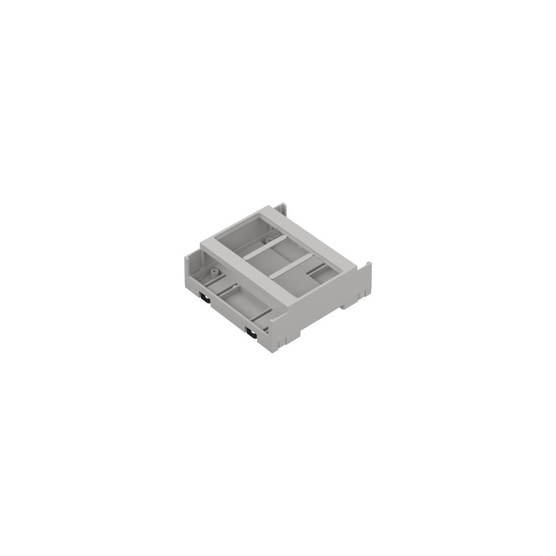 ZD3005J ABS V0 - Din rail enclosure ZD3005 lightgray ABS V0