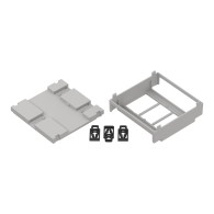 ZD3005J ABS V0 - Obudowa modułowa na szynę ZD3005 jasna ABS V0