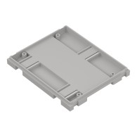 ZD3006J ABS V0 - Din rail enclosure ZD3006 lightgray ABS V0