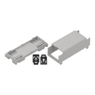 ZD3102J ABS V0 - Din rail enclosure ZD31002 lightgray ABS V0