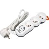 Power strip with ground 3S 1,5m Sthor-72350