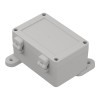 ZP120.80.60 SET1 PC - Plastic enclosure ZP120.80.60 set1 lightgray with brass bushing PC