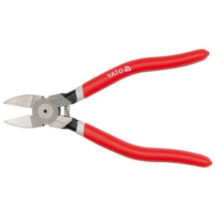 YT-1952 Side cutting pliers for plastics 180 mm