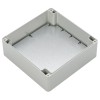 ZP150.150.60Sb-IP67 TM ASA - Enclosure hermetically sealed ZP150.150.60 white with brass bushing asa