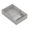 ZP210.140.75J TM ABS - Plastic enclosure ZP210.140.75 lightgray with brass bushing ABS