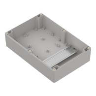 ZP210.140.75JH TM ABS - Hermetic enclosure ZP210.140.75 lightgray with gasket and brass bushing ABS