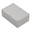 ZP210.140.75JH TM PC - Hermetic enclosure ZP210.140.75 lightgray with gasket and brass bushing PC