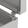 ZP210.140.75JH TM PC - Hermetic enclosure ZP210.140.75 lightgray with gasket and brass bushing PC