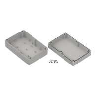 ZP210.140.75SJ-IP67 TM ABS - Enclosure hermetically sealed ZP210.140.75 lightgray with brass bushing ABS 