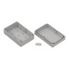 ZP210.140.75SJ-IP67 TM ABS - Enclosure hermetically sealed ZP210.140.75 lightgray with brass bushing ABS 