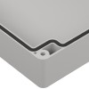 ZP210.140.75SJ-IP67 TM PC - Enclosure hermetically sealed ZP210.140.75 lightgray with brass bushing PC