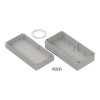 ZP240.120.75JH TM ABS - Hermetic enclosure ZP240.120.75 lightgray with gasket and brass bushing ABS