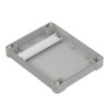 ZP240.190.60J TM PC - Plastic enclosure ZP240.190.60 lightgray with brass bushing PC