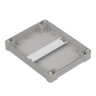 ZP240.190.60J TM PC - Plastic enclosure ZP240.190.60 lightgray with brass bushing PC