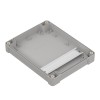 ZP240.190.60J TM PC - Plastic enclosure ZP240.190.60 lightgray with brass bushing PC