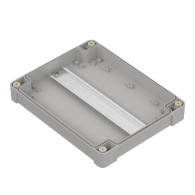 ZP240.190.60J TM PC - Plastic enclosure ZP240.190.60 lightgray with brass bushing PC