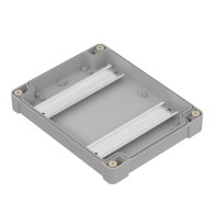 ZP240.190.60J TM PC - Plastic enclosure ZP240.190.60 lightgray with brass bushing PC