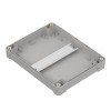 ZP240.190.60JH TM ABS - Hermetic enclosure ZP240.190.60 lightgray with gasket and brass bushing ABS