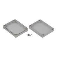 ZP240.190.60SJ-IP67 TM ABS - Enclosure hermetically sealed ZP240.190.60 lightgray with brass bushing ABS 