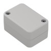 ZP60.40.30J TM PC - Plastic enclosure ZP60.40.30 lightgray with brass bushing PC