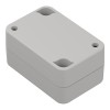 ZP60.40.30J TM PC - Plastic enclosure ZP60.40.30 lightgray with brass bushing PC