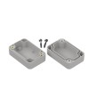 ZP60.40.30J TM PC - Plastic enclosure ZP60.40.30 lightgray with brass bushing PC