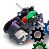 Tamiya motors and gears
