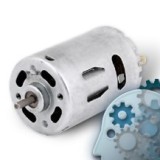 DC motors without gears