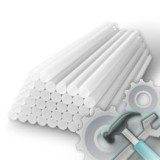 Adhesives for hot glue guns