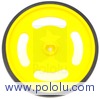 Solarbotics GMPW-Y Yellow Wheel