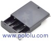 4-AA Battery Holder, Enclosed with Switch
